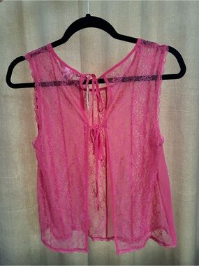 Victoria’s Secret Pink Lace top teddy